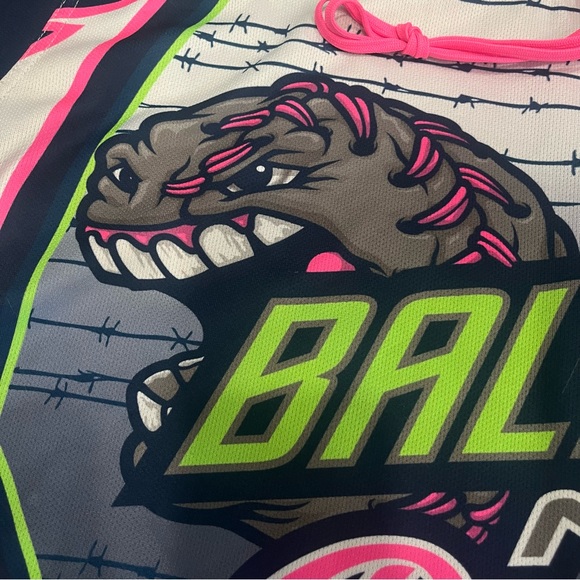 Berserk Ballz N‎ Dollz Men's XL Hoody Mrs J Bone Rock Solid Saloon Cool Graphics - Picture 12 of 15